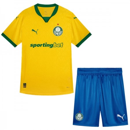 Palmeiras Fodboldtrøjer Børn Tredje 2025-26 Kort ærmer